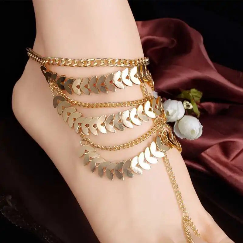 Sylvara | Golden Leaves for Barefoot Grace