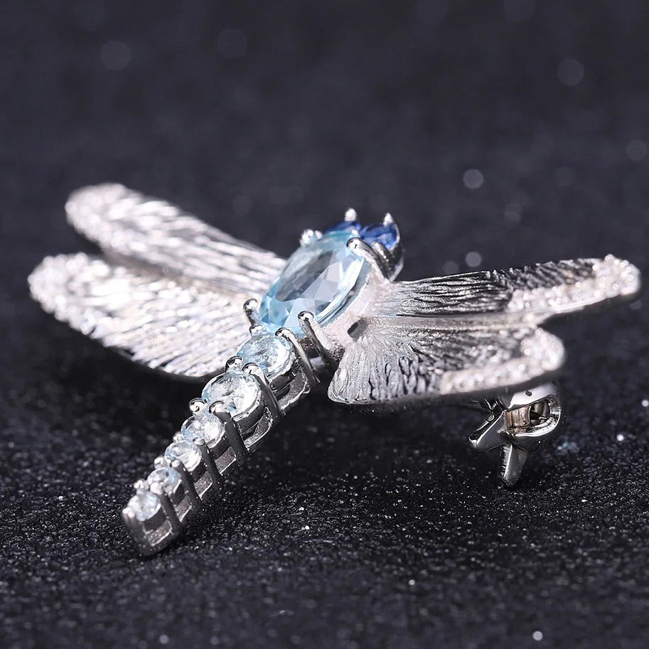 Auréfly | Sky Blue Dragonfly Grace
