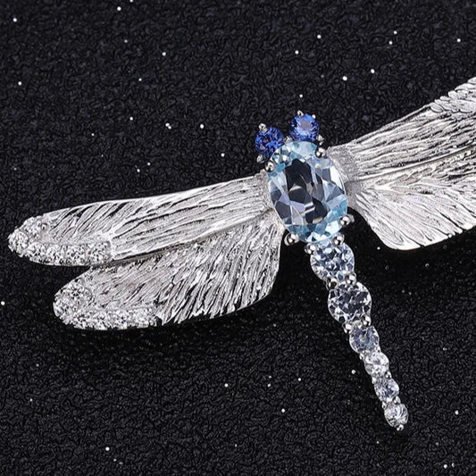 Auréfly | Sky Blue Dragonfly Grace
