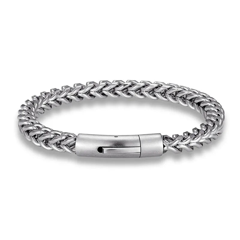 Forté | Stainless Steel Cuban | Magnetic Clasp