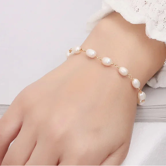 Auréline | Pearls in Golden Motion