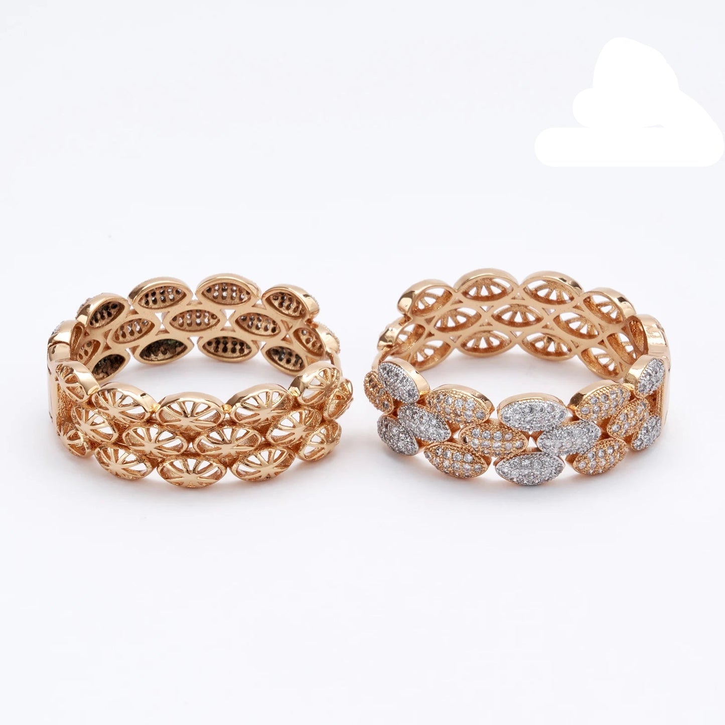 Elévola | Dual-Tone Hoop Glow