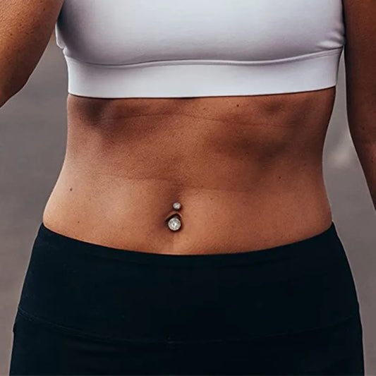 Aurivelle | 29 Crystal Belly Ring Styles