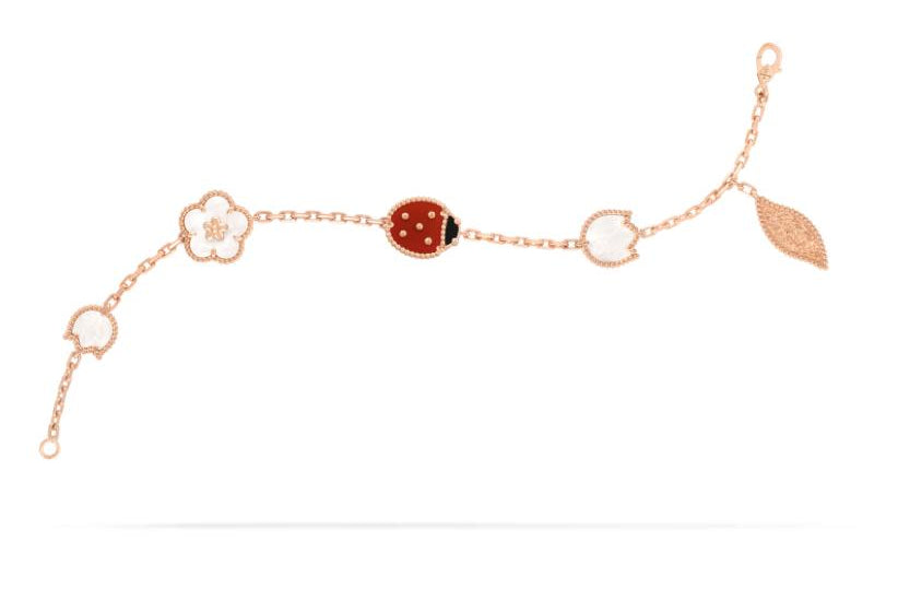 Lucky Spring bracelet, 5 motifs