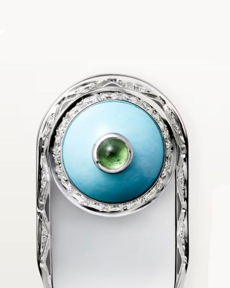 Eyewear displayed with a close-up of the lens.