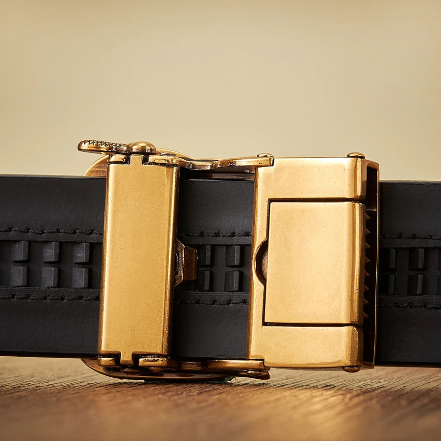 Dracovia | Dragon V Gold Buckle Belt