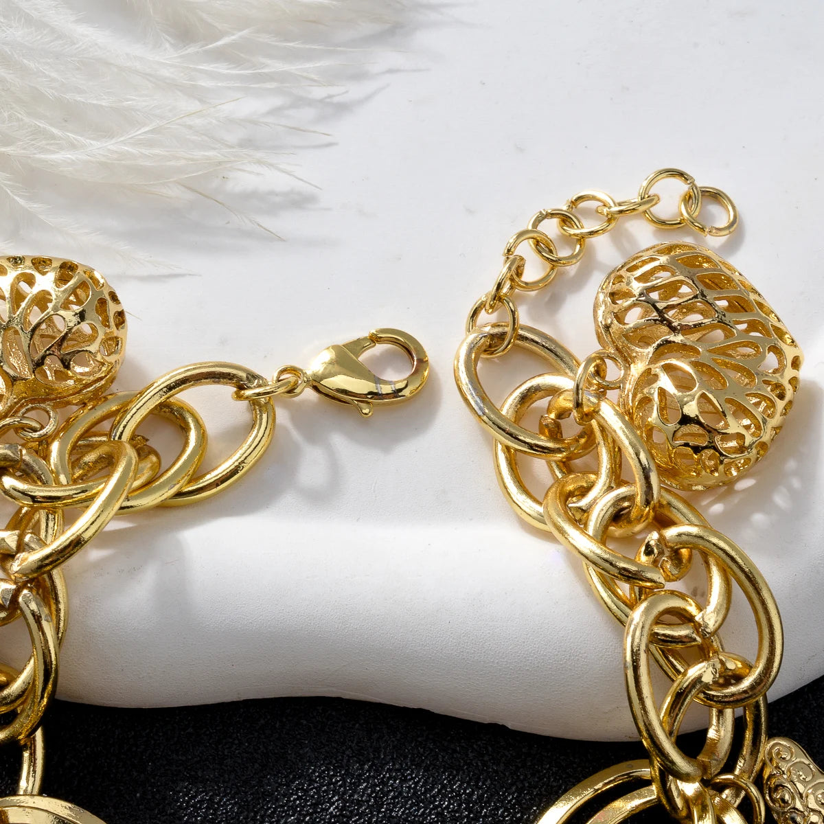 Leone Luce | 18K Gold-Plated | Butterfly & Heart Motifs