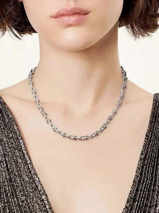 Gravona | 925 Silver Gold-Plated | Horseshoe Clasp