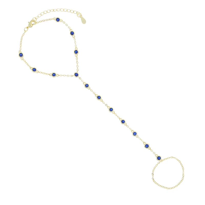 Prism | 18K Gold-Plated | Adjustable with CZ Stones