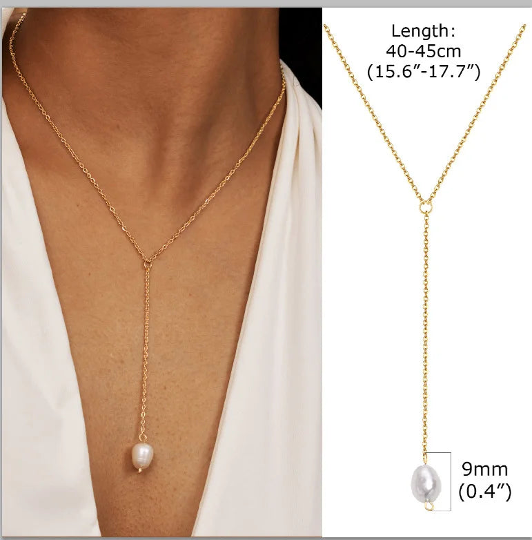 Éloria | Dainty Y-Lariat Elegance