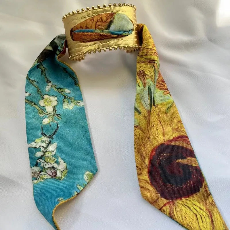 Artevine | Altın Van Gogh Cuff