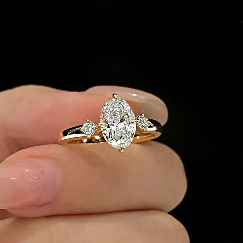Lunara | 2CT Moissanite | Elmas Işıltı