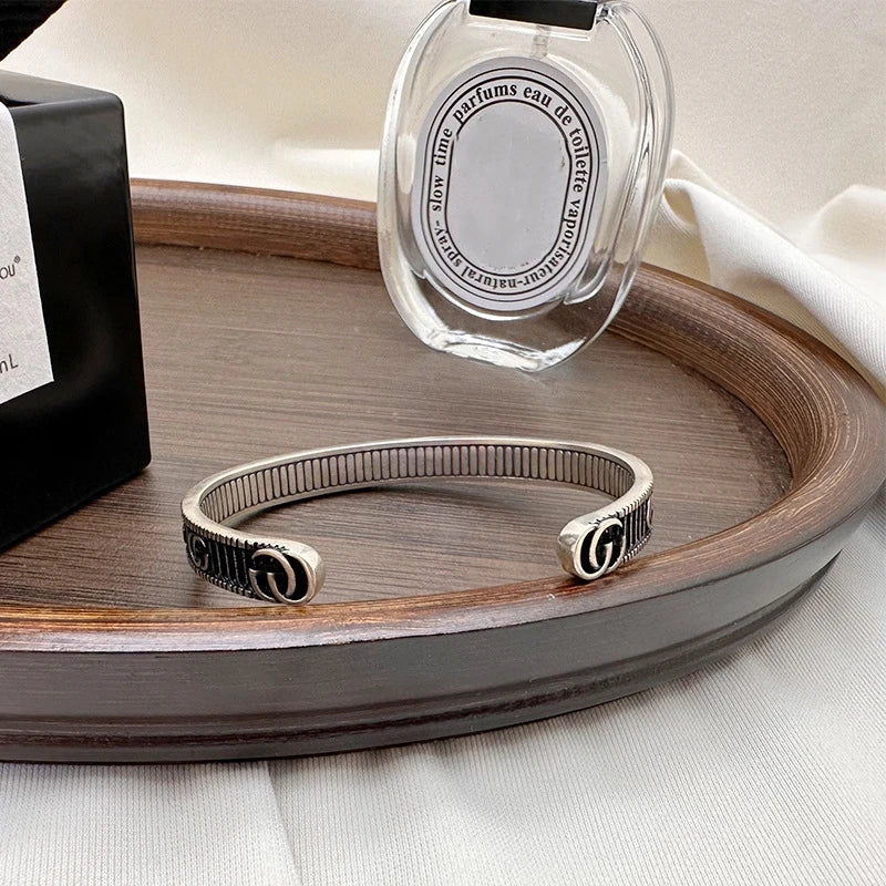 Archelios | Oxidized Sterling Cuff