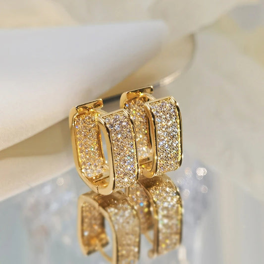 Lumévia | Infinite Spark in Pavé Hoops