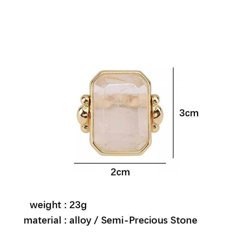 Asterra | 18K Gold-Plated | Luxury Stone