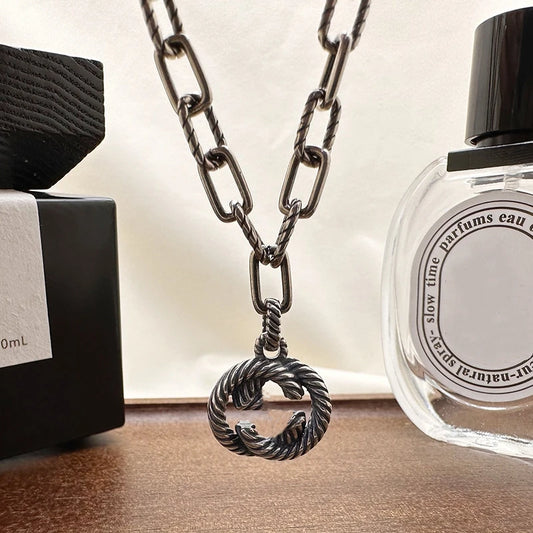 Eryndra — Oxidized Silver Geometry