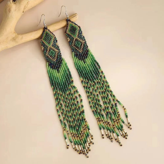 Seraphel | Cascading Beaded Whispers