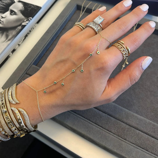 Radiance | Gold-Plated | Adjustable with CZ Stones