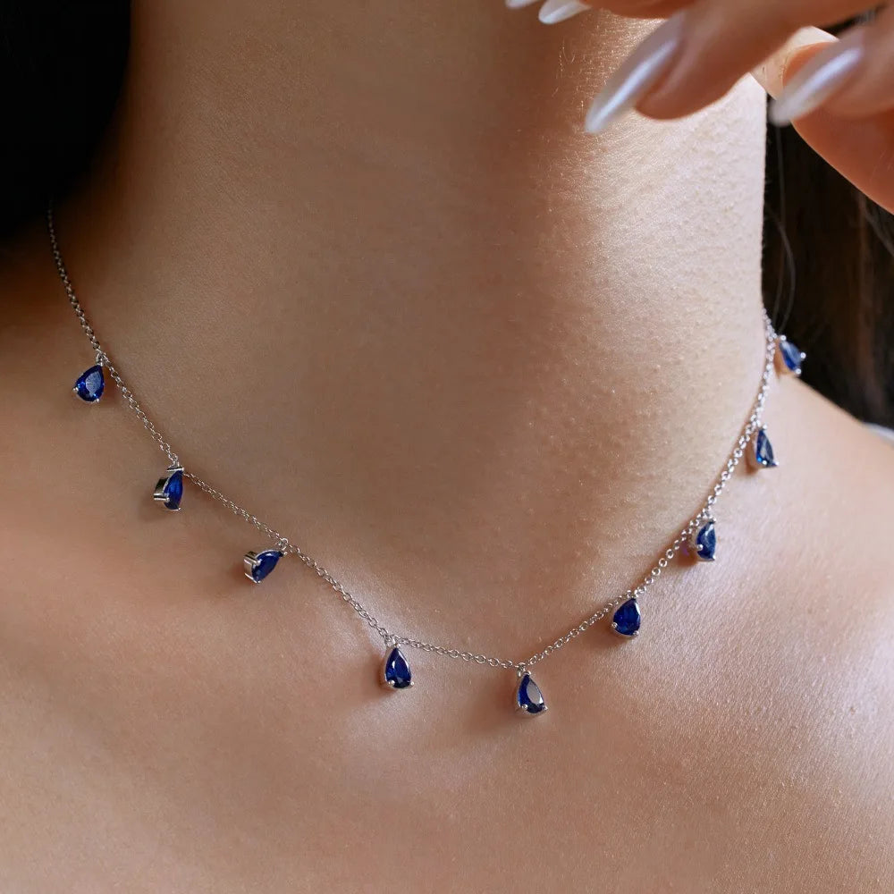 Teardrop Glow | 925 Silver | Zircon Brilliance