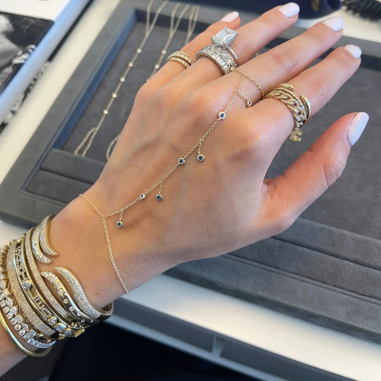 Radiance | Gold-Plated | Adjustable with CZ Stones