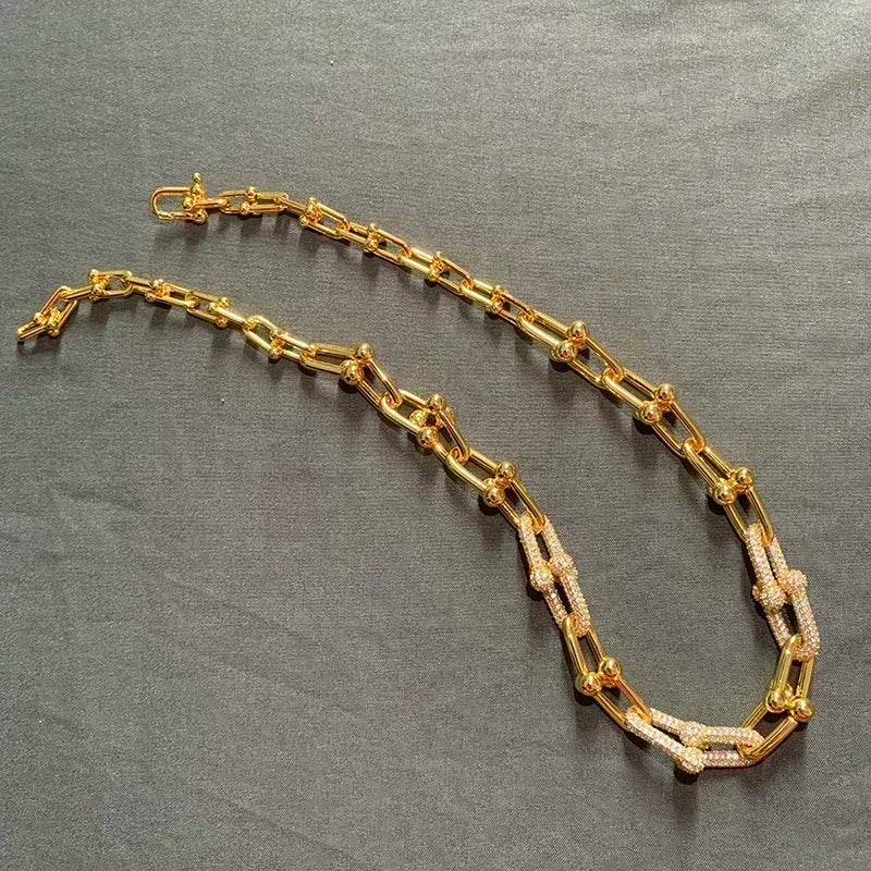 LOCKFIRE | 925 Silver | Yellow Gold Lock Pendant