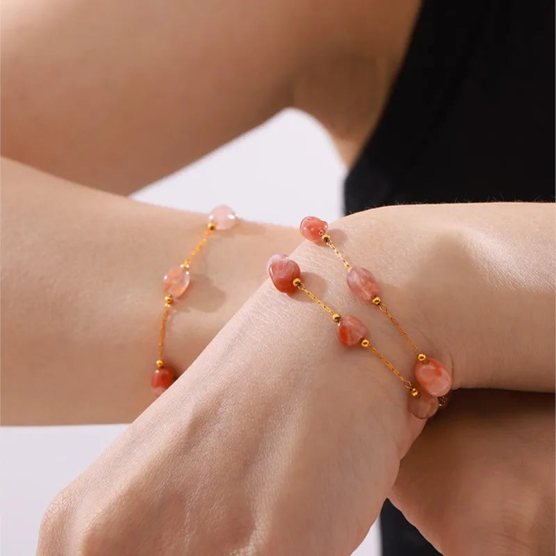 Aurevara | Natural Agate Glow