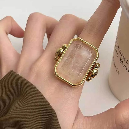 Asterra | 18K Gold-Plated | Luxury Stone