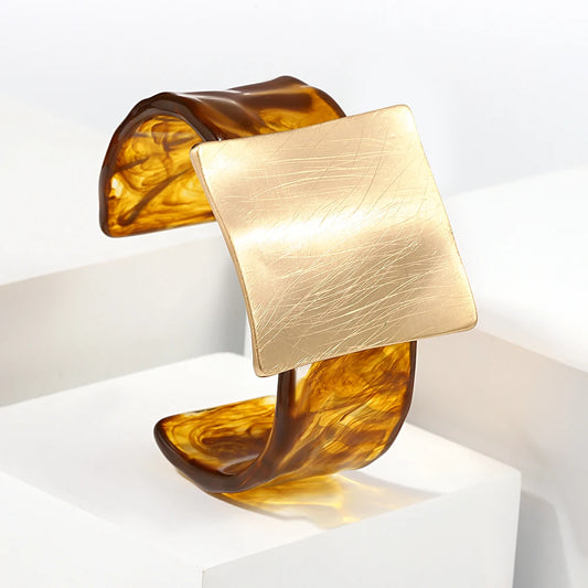 Arcflare | Matte Gold | Sculptural Resin