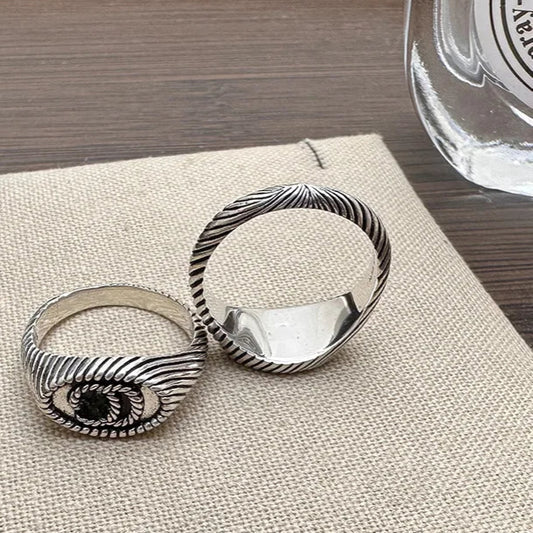 Evolaro | Twisted Sterling Silver Ring