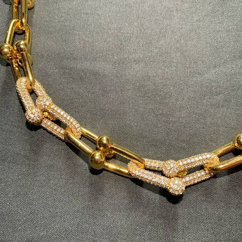 LOCKFIRE | 925 Silver | Yellow Gold Lock Pendant
