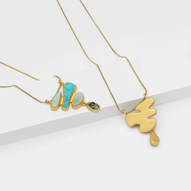Artévara | Gold-Plated | Natural Gemstone