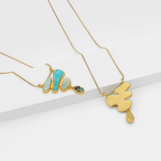 Artévara | Gold-Plated | Natural Gemstone