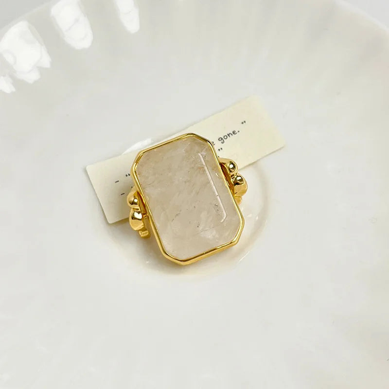 Asterra | 18K Gold-Plated | Luxury Stone