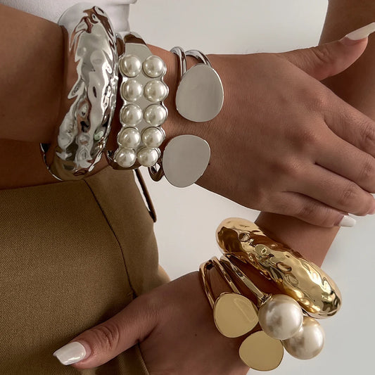 Bravura | Gold & Silver | Bold Cuffs