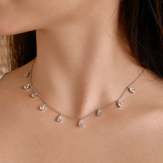 Teardrop Glow | 925 Silver | Zircon Brilliance