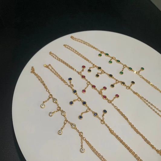 Radiance | Gold-Plated | Adjustable with CZ Stones