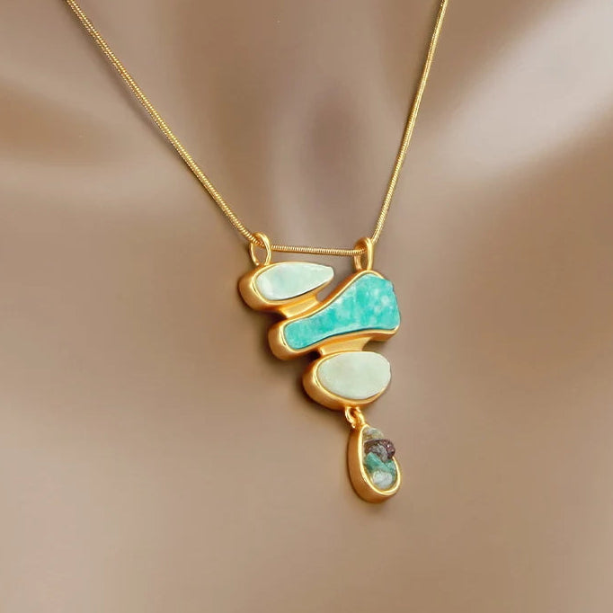 Artévara | Gold-Plated | Natural Gemstone