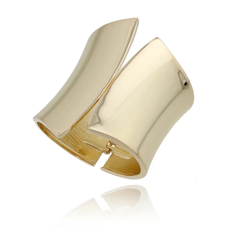 Aurévolta | Gold-Plated | Oversized Hinged