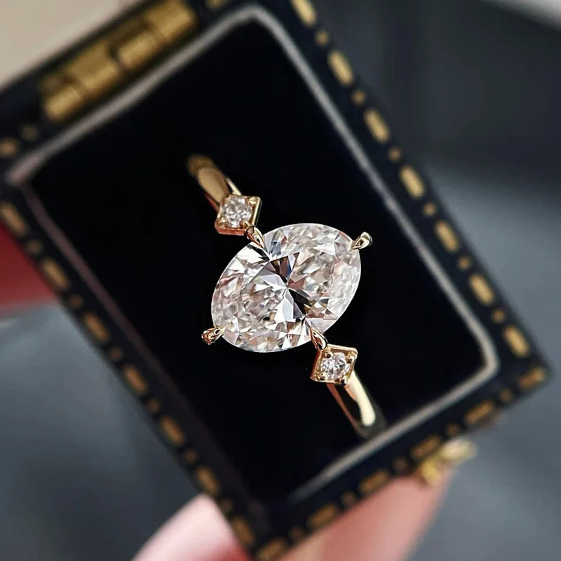 Lunara | 2CT Moissanite | Elmas Işıltı