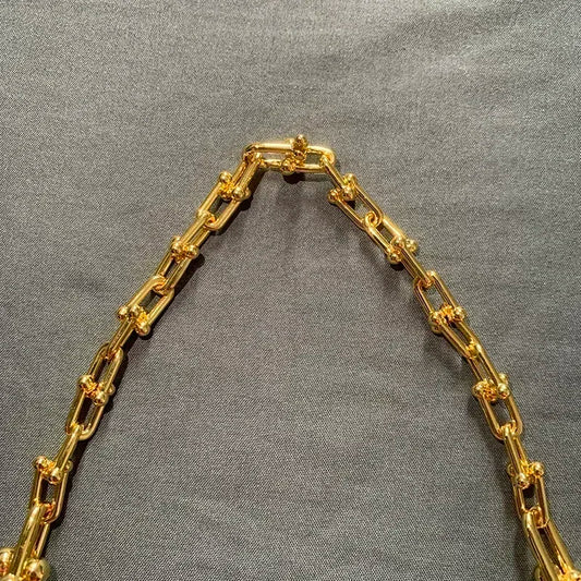 LOCKFIRE | 925 Silver | Yellow Gold Lock Pendant