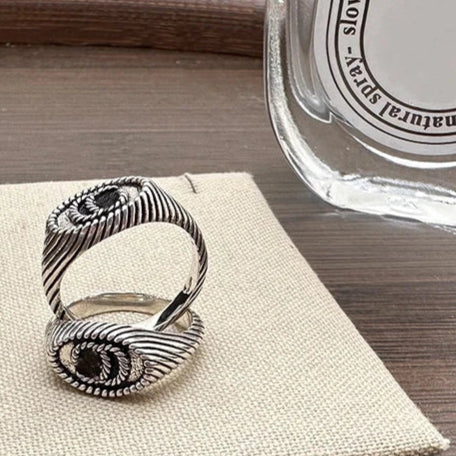 Evolaro | Twisted Sterling Silver Ring