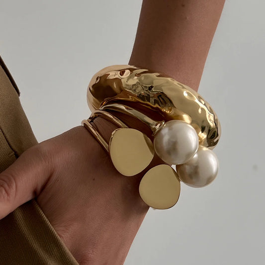 Bravura | Gold & Silver | Bold Cuffs