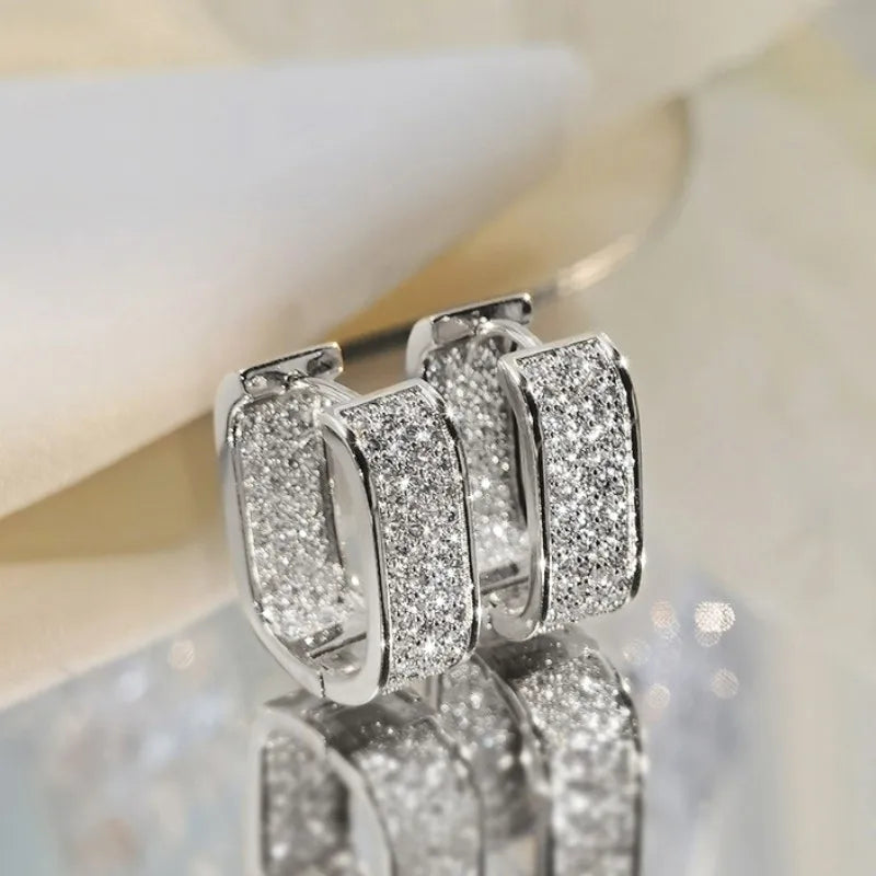 Lumévia | Infinite Spark in Pavé Hoops