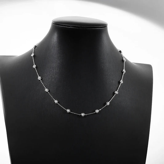 Auréclaire | Moissanite Fire in Platinum