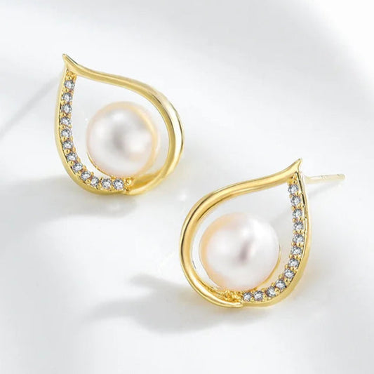 Elvéria | White Pearl | Teardrop Luxury