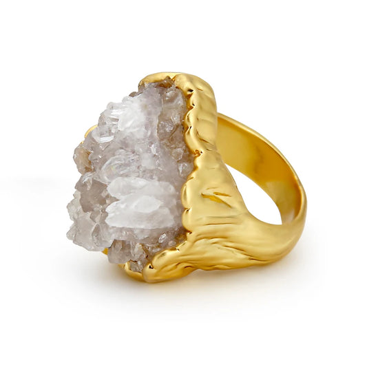 Lunesséra | Gold-Plated | Natural Gemstone