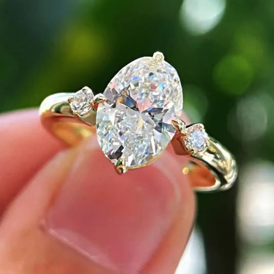 Lunara | 2CT Moissanite | Elmas Işıltı