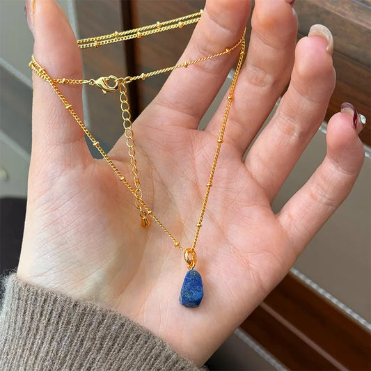 Azurielle | Raw Lapis Elegance