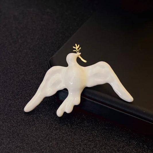 Gaza — Enamel Dove of Grace