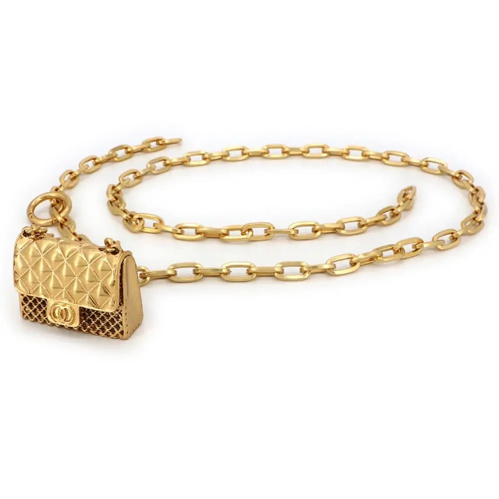 Chânelis | Bold Golden Waist Chain
